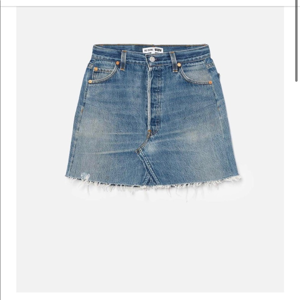 Re/Done x Levi’s Mini Skirt